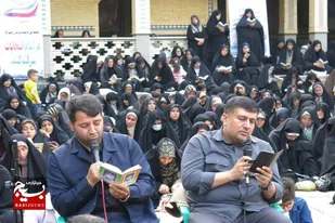 برگزاری دعای پرفیض عرفه در لالجین