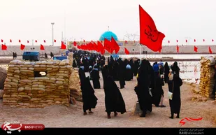 اردو راهیان نور خواهران حوزه بسیج دانشجویی شهید قوچانی دانشگاه پیام نور دولت آباد
