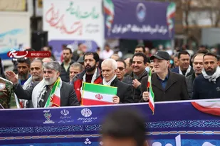 حضور جامعه ورزش در راهپیمایی ۲۲ بهمن