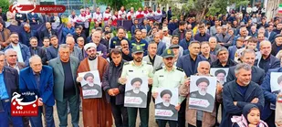 اجتماع عظیم اهالی مرزنشین شهرستان بیله سوار در سوگ شهدای خدمت