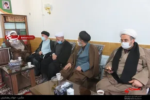 امام جمعه دامغان با امام جمعه و اعضای ستاد نماز جمعه دیباج دیدار کرد