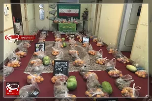 تهیه و توزیع ۱۱۰ بسته یلدایی به همت حوزه نرجس خاتون همدان
