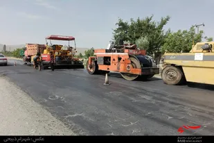انجام روکش آسفالت محور ملایر به اراک
