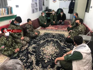 دیدار فرمانده سپاه شاهرود از پایگاه بسیج امام هادی (ع)