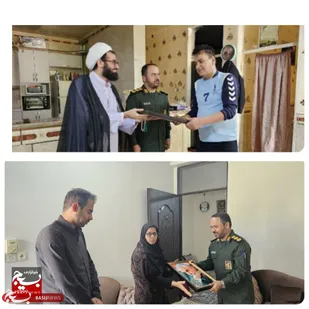 دیدار با جانبازان شهرستان عسلویه