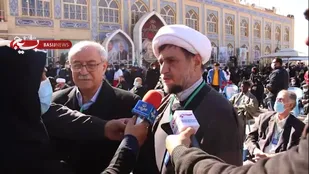 حضور اتباع کشورهای مختلف در گلزار شهدای کرمان