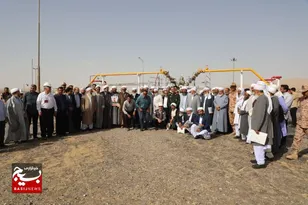 بازدید علما و متنفذین شیعه و سنی خراسان از ظرفیت‌های اقتصادی سرخس؛ در اردوی راهیان پیشرفت