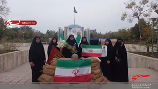 مزار شهید گمنام محله عسکریه پردیسان عطرافشانی شد