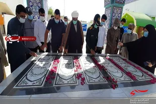 تجدید میثاق دانش آموزان کنارکی با آرمانهای شهدا