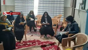 برگزاری مراسم زیارت عاشورا در پایگاه انصارالزهرا (س) خوانسار