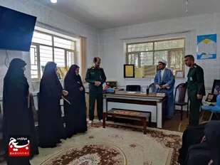 تکریم و معارفه فرمانده حوزه زکیه(س)