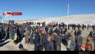 تشییع پیکر مطهر شهید مدافع امنیت