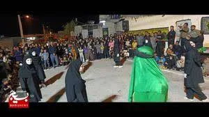 نمایش تئاتر آدم‌ها در ظهور عشق اعلا در شهرستان باغملک