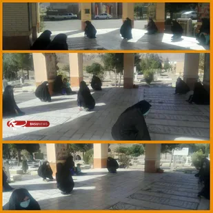 قبور مطهر شهدای روستای اسلامیه غبارروبی شد