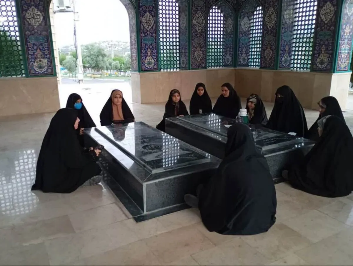 «دزپارت؛ میزبان روایت ایثار و تربیت نسل نو در غبارروبی گلزار شهدا»