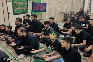 برگزاری مراسم عزاداری دهه دوم ماه محرم در پایگاه شهید یوسفی نهاوند