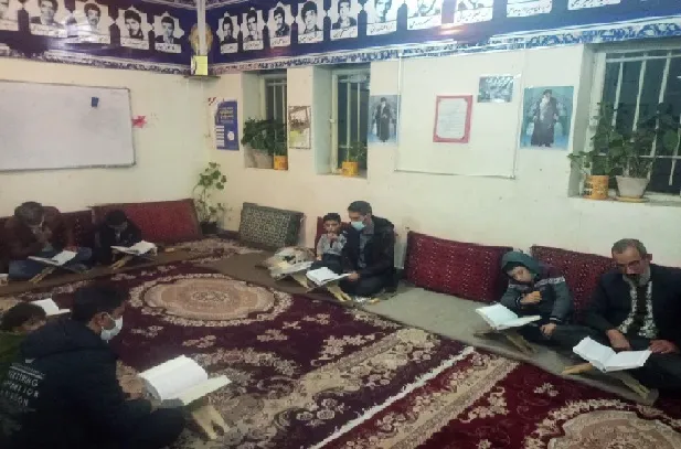 حلقه قرآنی پایگاه بسیج بلال حبشی برپا شد