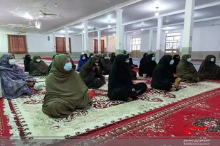 برگزاری نشست سیاسی بصیرتی در روستای آبادان از توابع شهرستان ایرانشهر