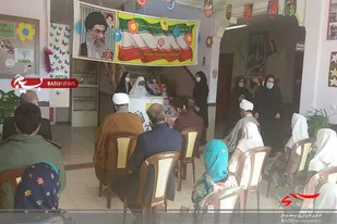 زنگ انقلاب در دبستان جامی برزول به صدا درآمد