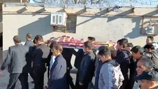 درگذشت  پدر شهید لطفعلی ولیزاده از روستای میدانجوق