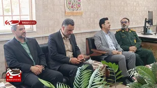دیدار فرماندار میامی با فرمانده سپاه ناحیه