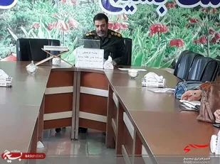 جلسه توجیهی برنامه های هفته بسیج برای فرماندهان پایگاه های خواهر دهاقان