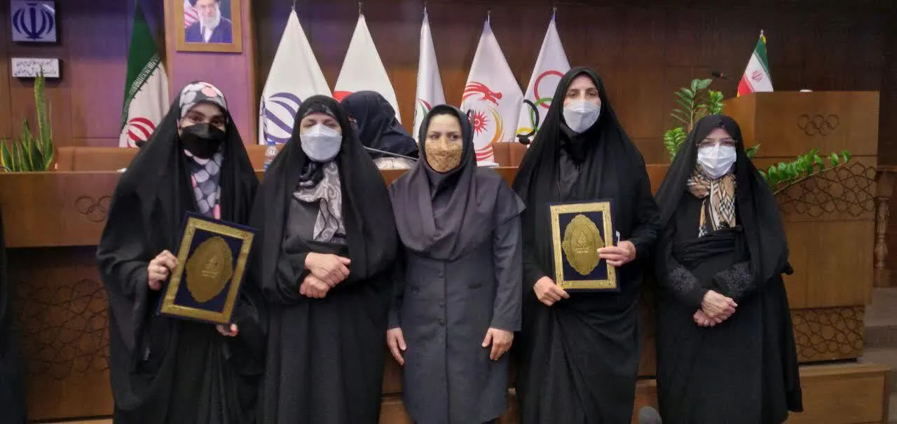 تجلیل ملی از مربی ورزشی بسیج استان چهارمحال و بختیاری
