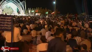 برگزاری  مراسم سالگرد شهدای مدافع حرم در بوستان کوه سفید درچه