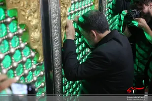 تشرف وزیر میراث فرهنگی به آستان منور ابن الرضا(ع) و ادای احترام به مقام شامخ شهدای قزوین