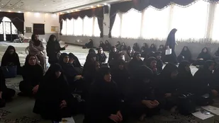 پیاده&zwnj;روی خواهران بسیجی ادارات همدان با محوریت &laquo;بانوان و خانواده&raquo;