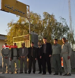 بازدید دادستان و رییس دادگستری گمیشان از  زیستگاه های حیات وحش