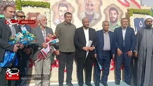 مراسم تجلیل سازمان بسیج ورزشکاران سپاه تهران بزرگ از خانواده معزز شهید ابراهیم هادی