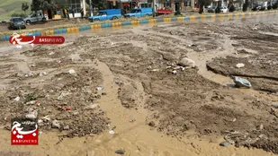 سیلاب در روستای انجیرلو خسارت به منازل و فروشگاه&zwnj;ها وارد کرد