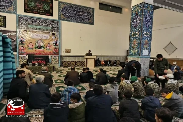 مراسم گرامیداشت سالگرد شهدای کورین در حوزه مقاومت کربلا برگزار شد