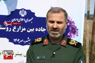 جاده بین مزارع روستای محروم بیشه بنه در کمتر از ۲۰ روز احداث شد