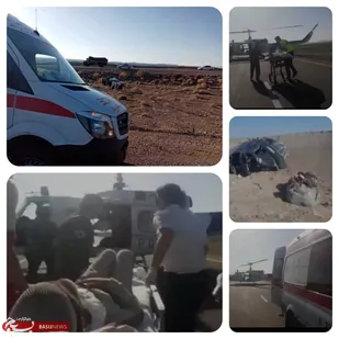وقوع چهار حادثه جاده&zwnj;ای با ۲۴ مصدوم در شرق استان سمنان