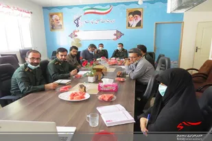 جلسه کار گروه علمی در سپاه ناحیه شهرستان سرخه برگزار شد