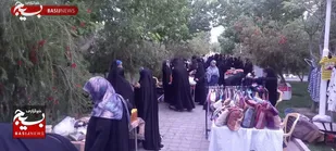 بازارچه محصولات خانگی و هنری در بوستان بهار پردیسان برپا شد