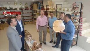 افتتاح فاز دوم فروشگاه صنایع&zwnj;دستی بایزید بسطامی در شهر نمونه گردشگری بسطام
