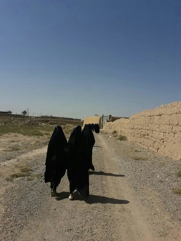 برگزاری پیاده روی بسیجیان خواهر پایگاه حضرت مریم(س) رودیان+عکس