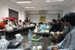 نشست اعضای سازمان بسیج مهندسین عمران و معماری با فرماندهی سپاه مازندران