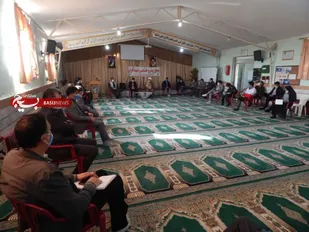 جلسه ستاد گرامیداشت هفته بسیج درشهرستان ایجرود برگزار شد