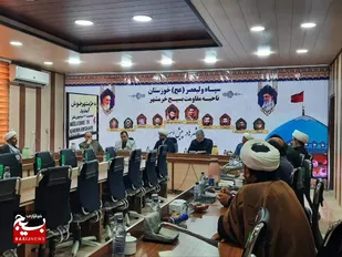 نشست شورای فرهنگی مساجد خرمشهر  به میزبانی سپاه  ناحیه شهرستان
