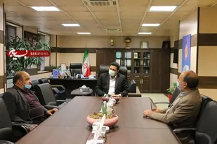دیدار فرماندار  شهرستان ری با مدیر ستاد مرکزی هیات رزمندگان اسلام