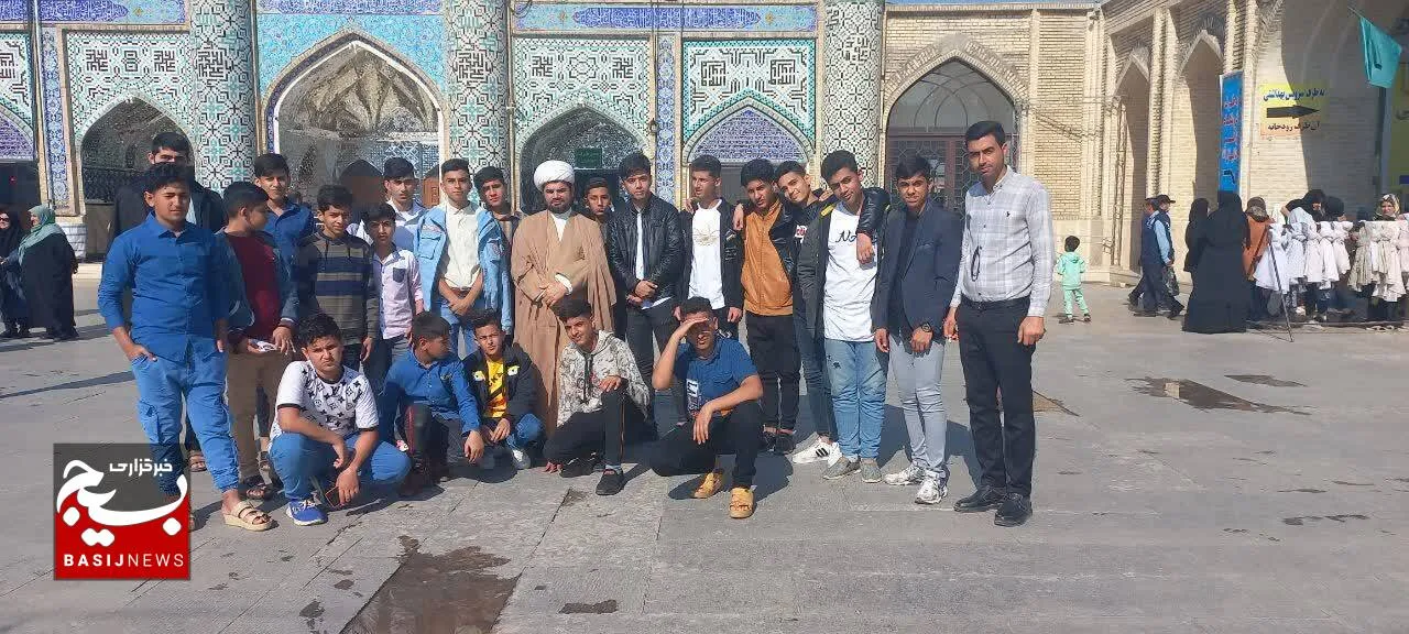 اردوی زیارتی و سیاحتی برای بسیجیان پایگاه میثم تمار حمیدیه