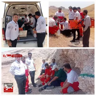نجات معجزه آسای یکی از پرسنل تیم اعزامی صداوسیما به شهرستان گتوند