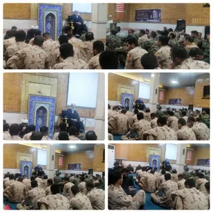 برگزاری مراسم بزرگداشت شهدای خدمت در شهرستان کارون