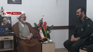 دیدار فرمانده سپاه استان سمنان با امام جمعه شاهرود+ تصاویر