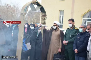 اعزام بسیجیان همدان به مناطق عملیاتی جنوب کشور