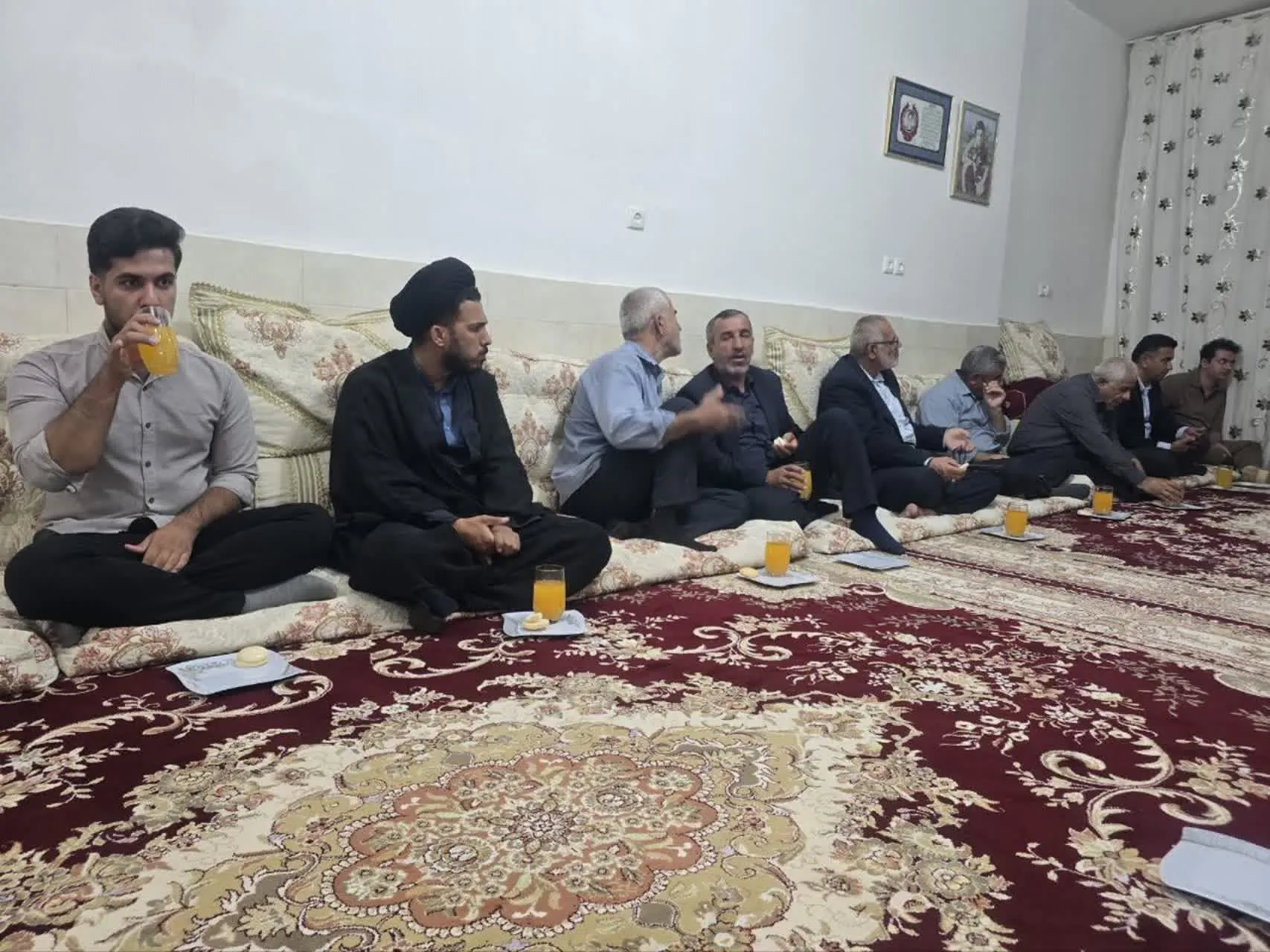 دیدار با خانواده معظم شهید چراغعلی صادقی 
